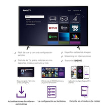 Cargar imagen en el visor de la galería, TELEVISOR DE 43" MARCA TCL MODELO 43S443 4K SMART TV UHD ROKU TV