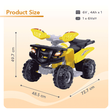 Cargar imagen en el visor de la galería, MOTO MICRO-REX MARCA MYTEK MODELO MY-5620Y2 AMARILLO