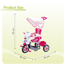 Cargar imagen en el visor de la galería, TRICICLO HELLO NINNY TRIKE MARCA MYTEK MODELO MY-5567R2 RS