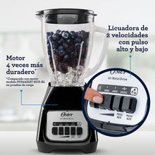 Cargar imagen en el visor de la galería, Licuadora Oster Modelo BLSTKAG-BPB 2 Velocidades color NEGRO