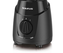 Cargar imagen en el visor de la galería, LICUADORA MARCA TAURUS MODELO MENINA GLASS 2 VELOCIDADES CON VASO DE VIDRIO COLOR NEGRO