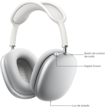 Cargar imagen en el visor de la galería, AIRPODS MAX MODELO MGYJ3AM/A COLOR SILVER