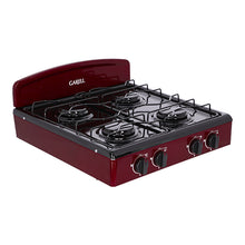 Cargar imagen en el visor de la galería, PARRILLA PARA MESA MARCA GARELL MODELO PM4Q-T 4 QUEMADORES