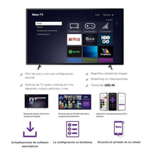 Cargar imagen en el visor de la galería, TELEVISOR DE 43&quot; MARCA TCL MODELO 43S443 4K SMART TV UHD ROKU TV
