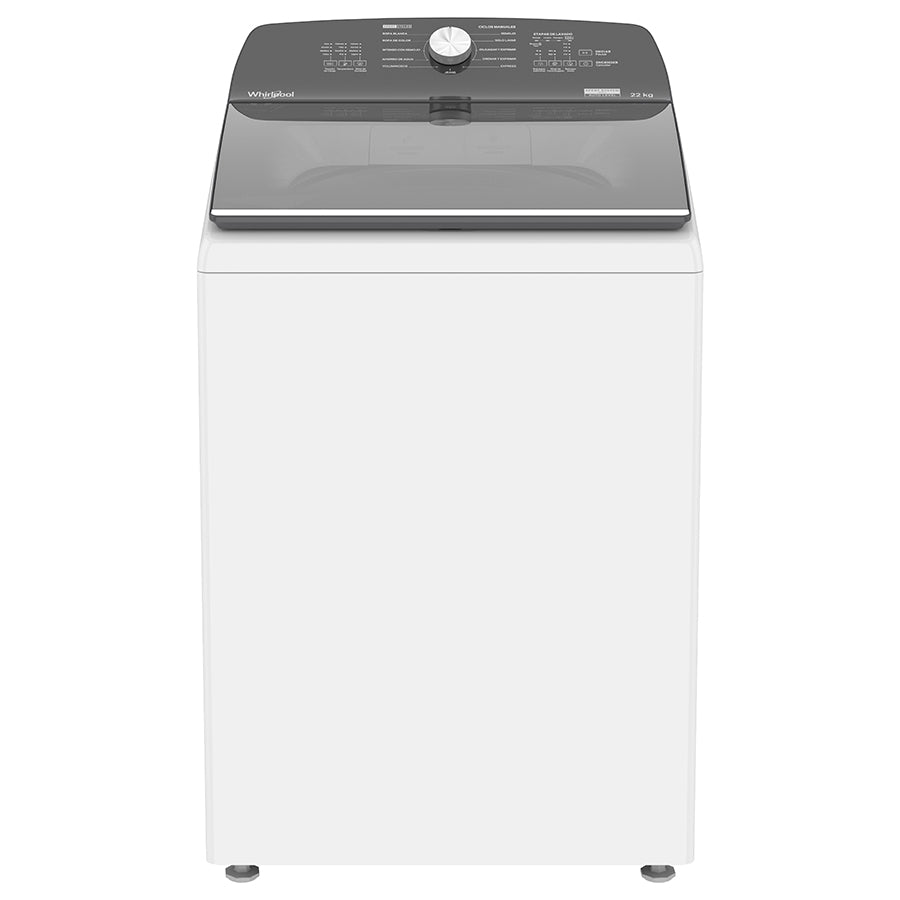 LAVADORA DE 22 KG, MARCA WHIRLPOOL, MODELO MWTW2241WJB