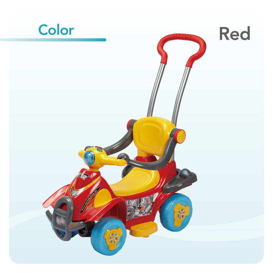 CARRITO BABY ATV MYTEK MODELO MY-5204R2 ROJO