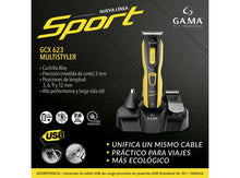 Cargar imagen en el visor de la galería, CLIPPLER MARCA GAMA ITALY MODELO GCX623 SPORT USB INALAMBRICO
