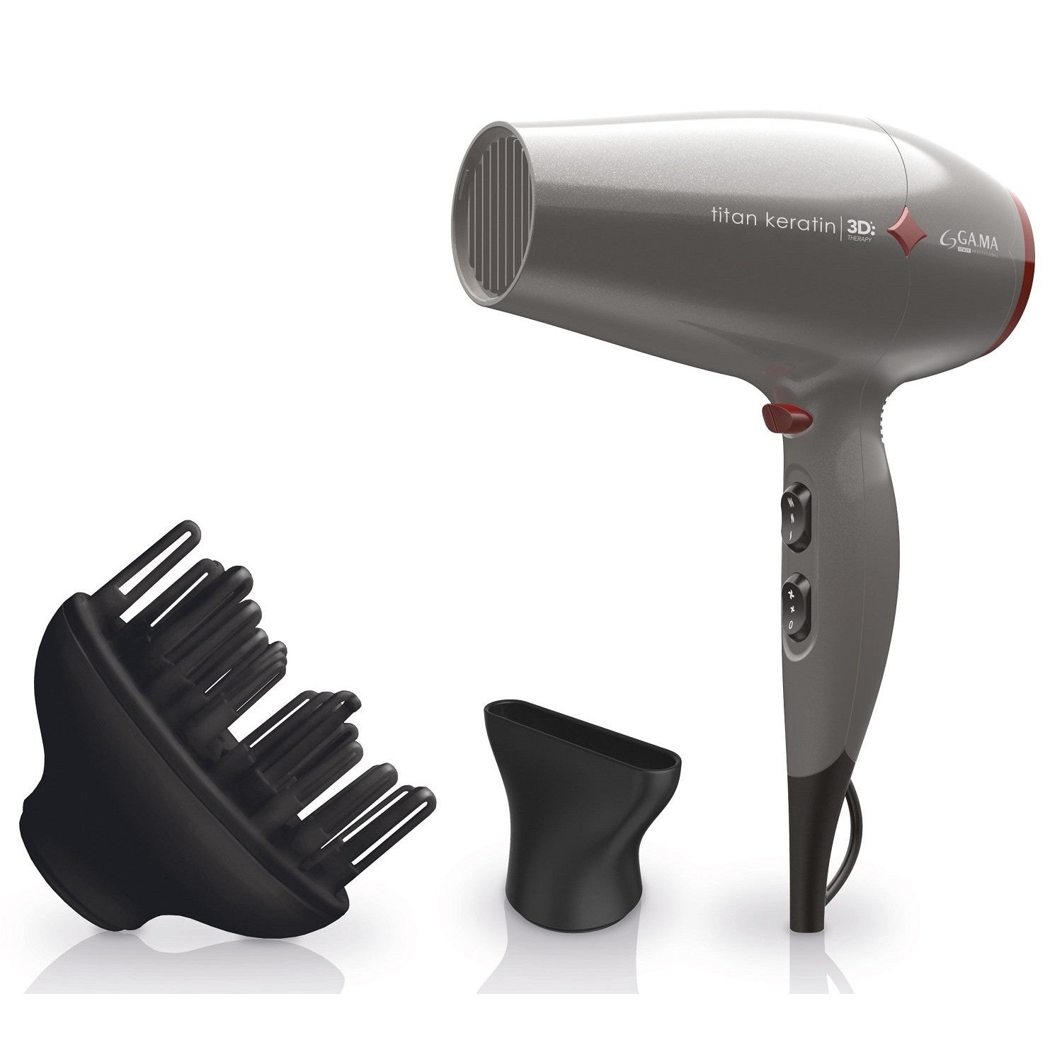 Secadora Gama Italy Secador Gama Titan Keratin 3d Keratina