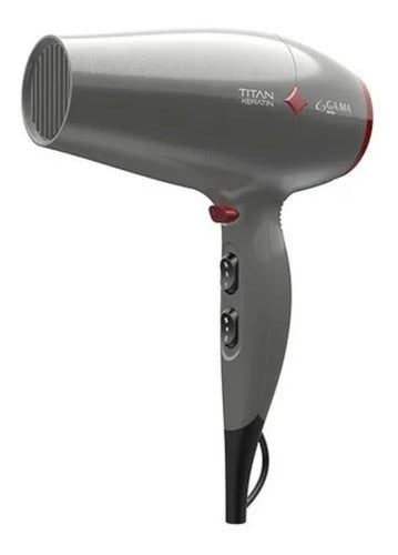 SECADORA PARA CABELLO MARCA GAMA ITALY MODELO DIAMOND 3D TITAN KERATIN