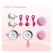 Cargar imagen en el visor de la galería, COCINA CANDY CHEF MARCA MYTEK MODELO MY-5411R6 ROSA
