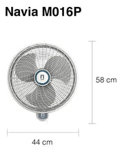 Cargar imagen en el visor de la galería, VENTILADOR PARED MARCA NAVIA MODELO M016P DE 16&quot;
